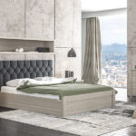 Κρεβάτι Ν56 επενδυμένο με ξύλο μπαούλο