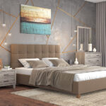 Κρεβάτι Ν64 επενδυμένο