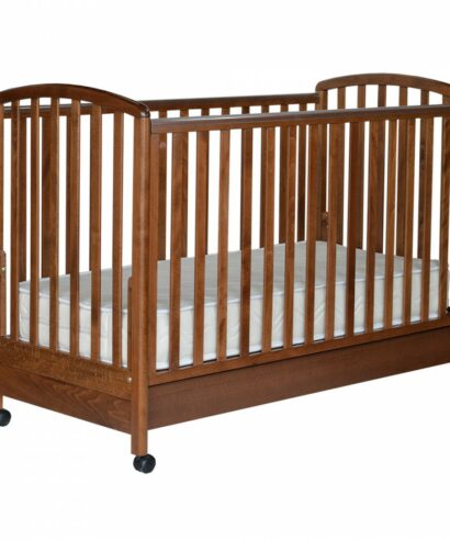Κούνια Mirta Καρυδί 415-01 Bebestars (για Στρώμα 60x130)