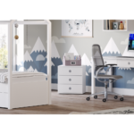 Casakids Kiddy Κομοδίνο Τροχηλατό με 3 Συρτάρια